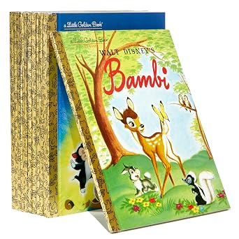 12 Beloved Disney Classic Little Golden Books (Boxed Set)