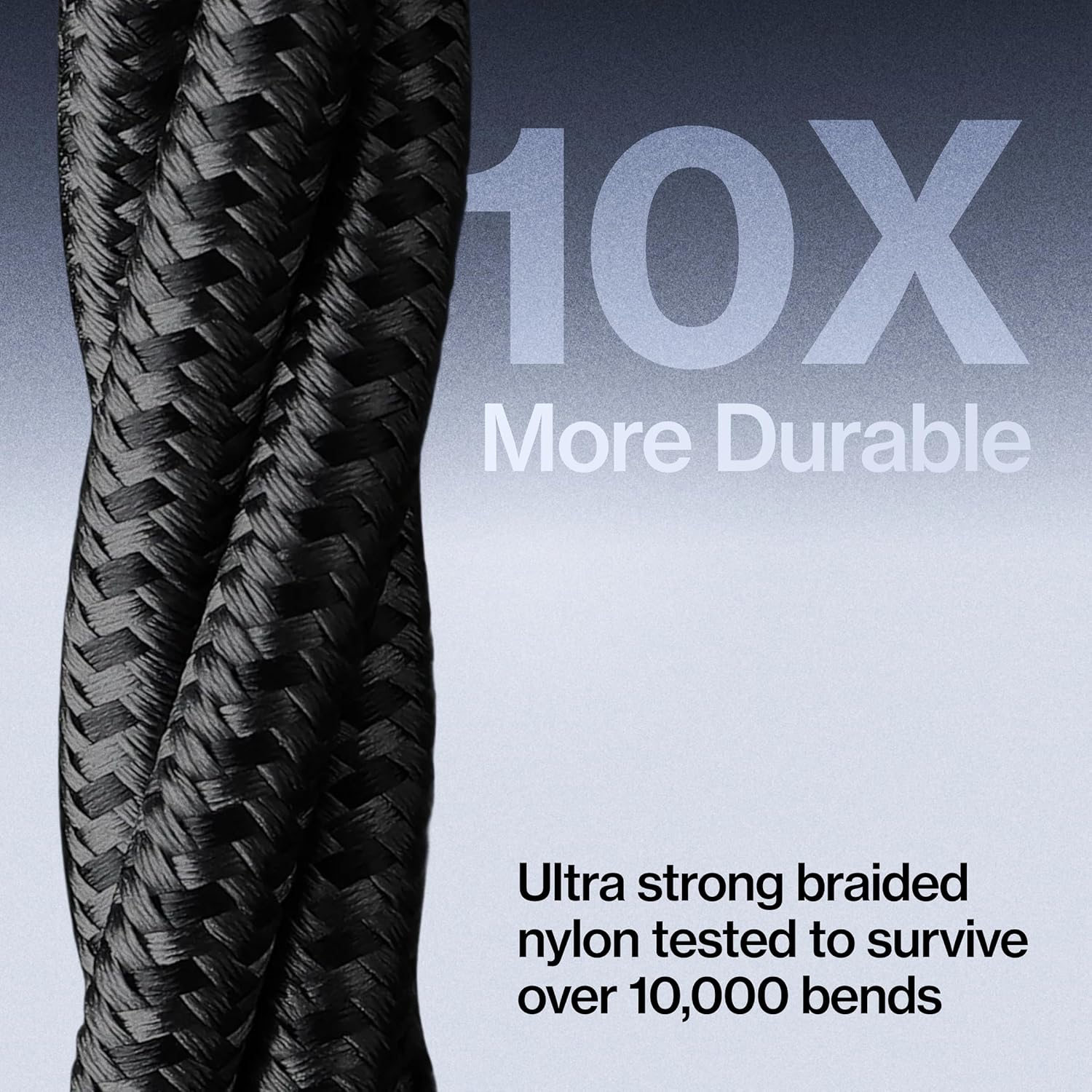 Statik MagStack USB A to iProduct Cable MFi Certified, Clutter-Free Magnetic Charging Cable, Anti-Tangle Phone Charger Cord, 12W, Compatible with iPhone 14 Pro Max, 13 12 11, 6FT/2M, 3-Pack