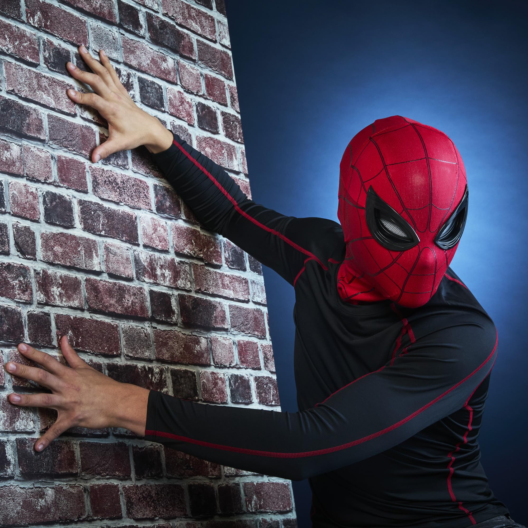 Elektroniczna ekspresyjna maska Spider-Mana z serii Marvel Legends