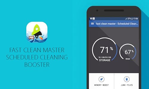 fast clean master - Scheduled Cleaning - Booster