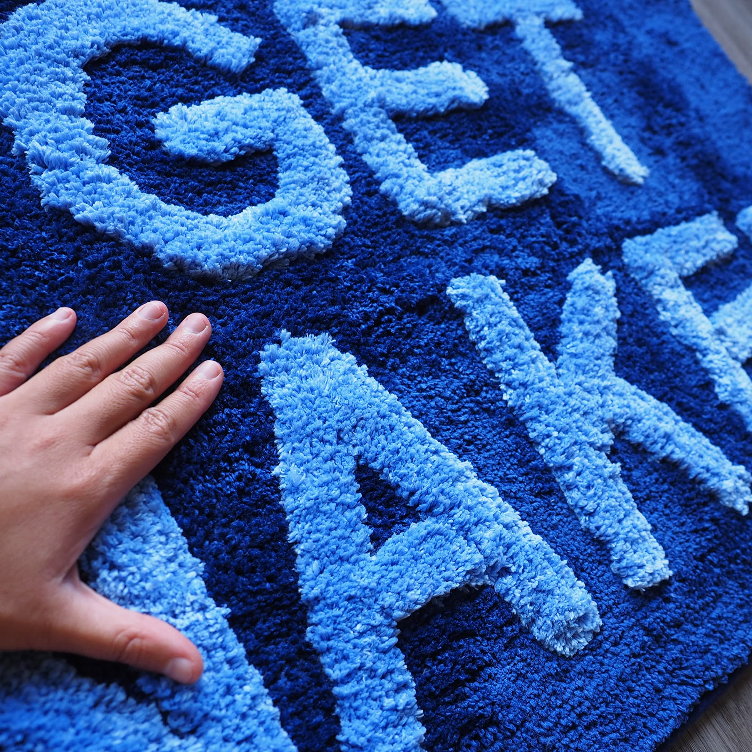 Evovee Alfombra de baño divertida y bonita alfombra de baño azul marino lavanda Get Naked alfombra de ducha divertida decoración de baño divertida alfombra de baño antideslizante lavable