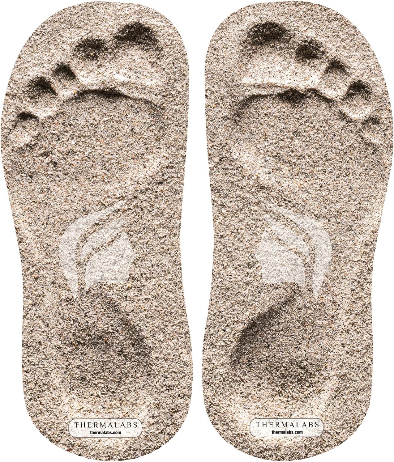 ThermalabsSticky Foam Feet Pads: Disposable, Hygienic, Foam-Based, Protects Soles for Natural-Looking Tan, Medium Deep Skin Tone, 10 Pack