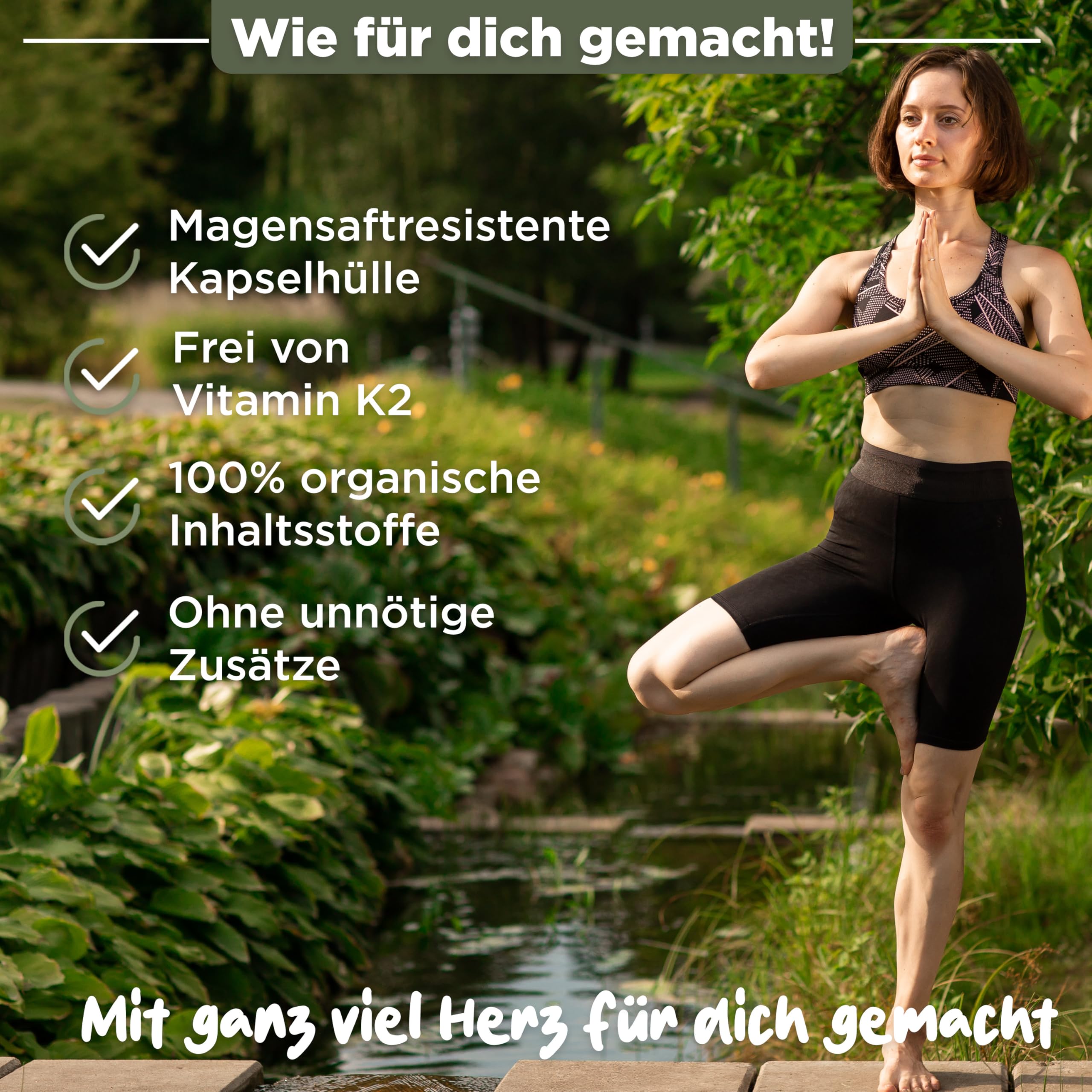 Nattokinase 2000 FU - JAHRESVORRAT - 365 Nattokinase Kapseln je 100mg (20.000 FU/g) - Deutsche Qualitätsmarke - Nattokinase hochdosiert - Natto aus Soja - 100% Vegan - Laborgeprüft - BLATTWERK