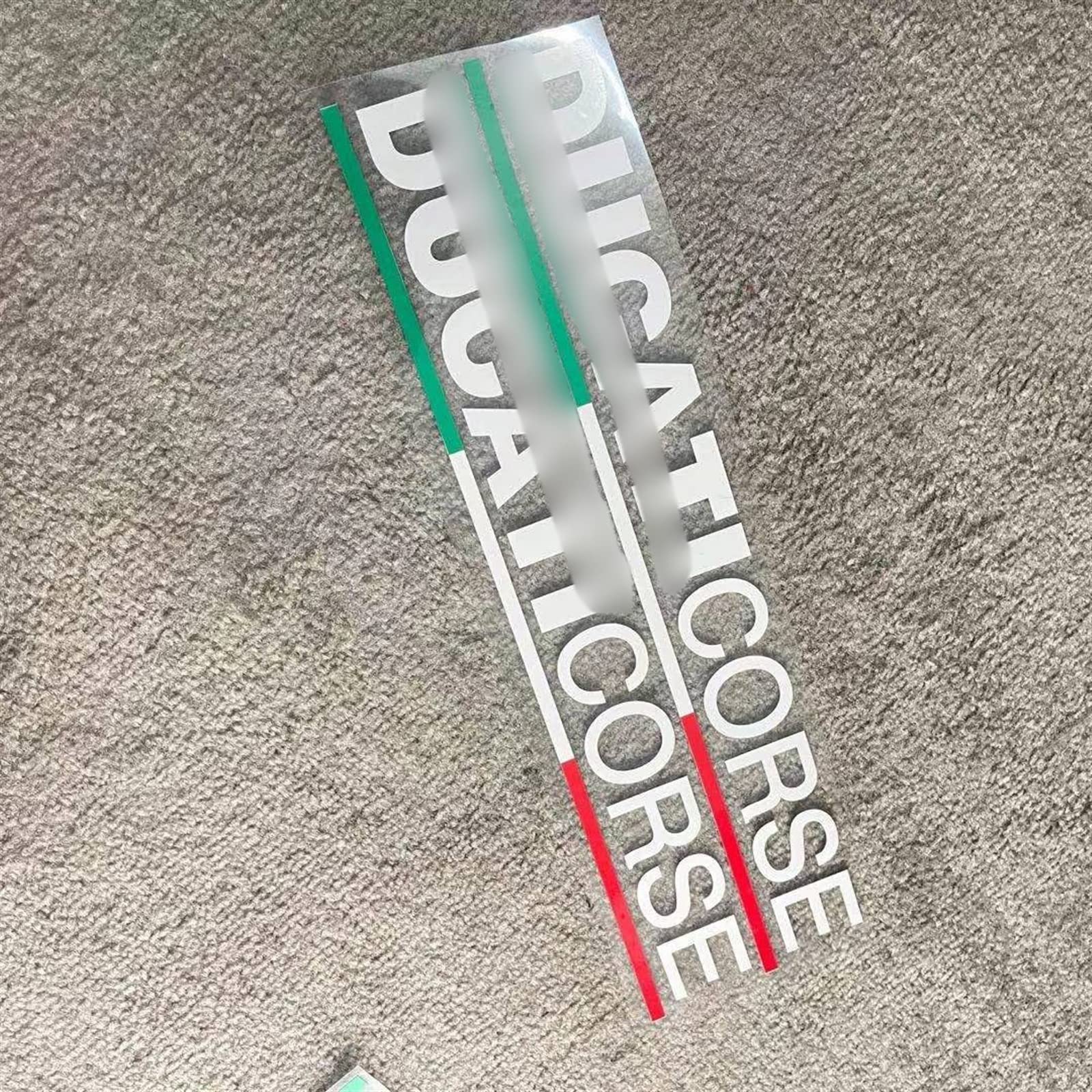Multi Kleur Motorfiets Vinyl Reflecterende Sticker Voor Ducati 848 1199 1098 S 899 Logo Body Pedaal Zijpaneel Italiaanse Vlag Voor DUCATI CORSE Accessoires (Color : White letters Multi Kleur Motorfiets Vinyl Reflecterende Sticker Voor Ducati 848 1199 1098 S 899 Logo Body Pedaal Zijpaneel Italiaanse Vlag Voor DUCATI CORSE Accessoires (Color : White letters