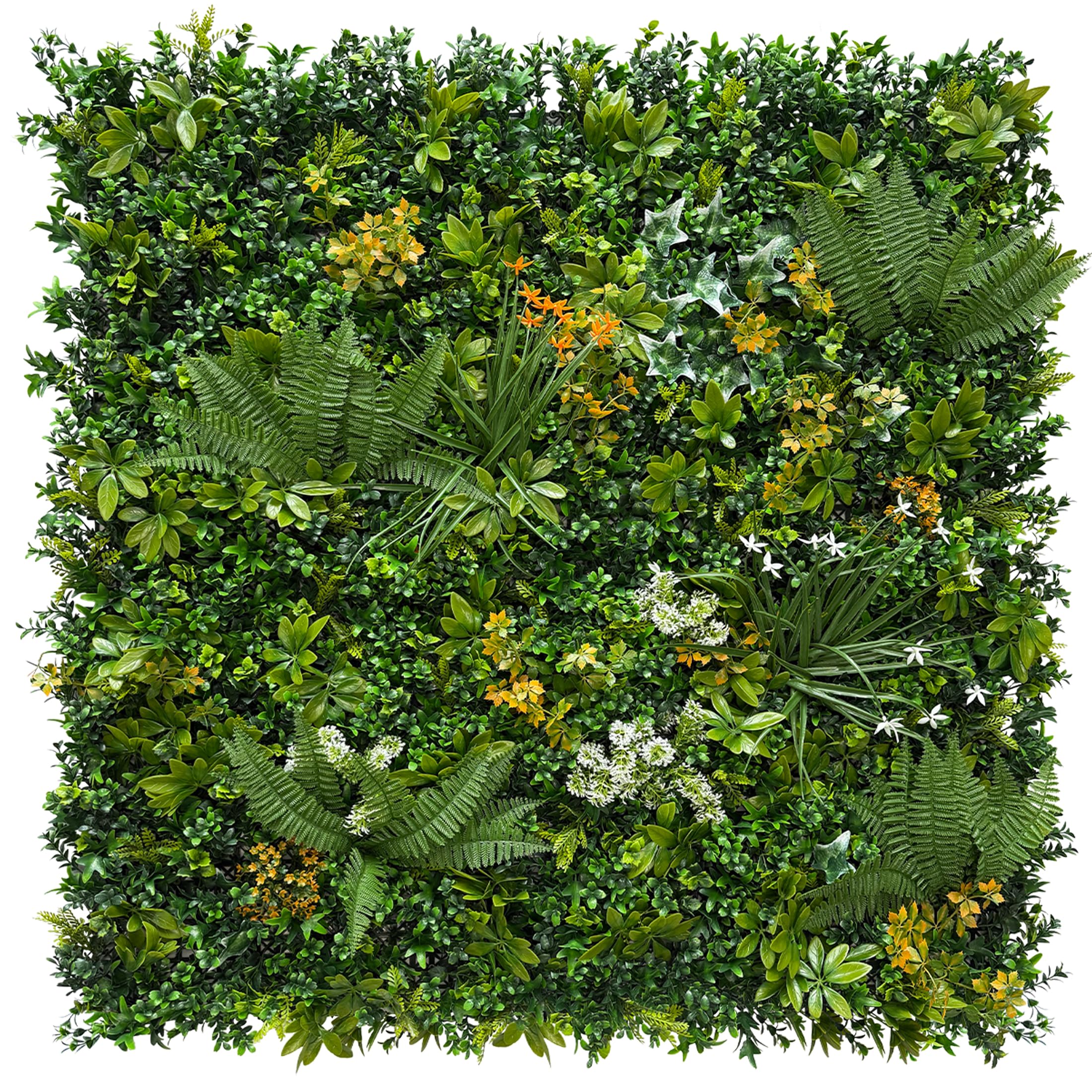 Photo 1 of DOPGIB Artificial Green Wall Panels 20"x20" (12 Pack)
