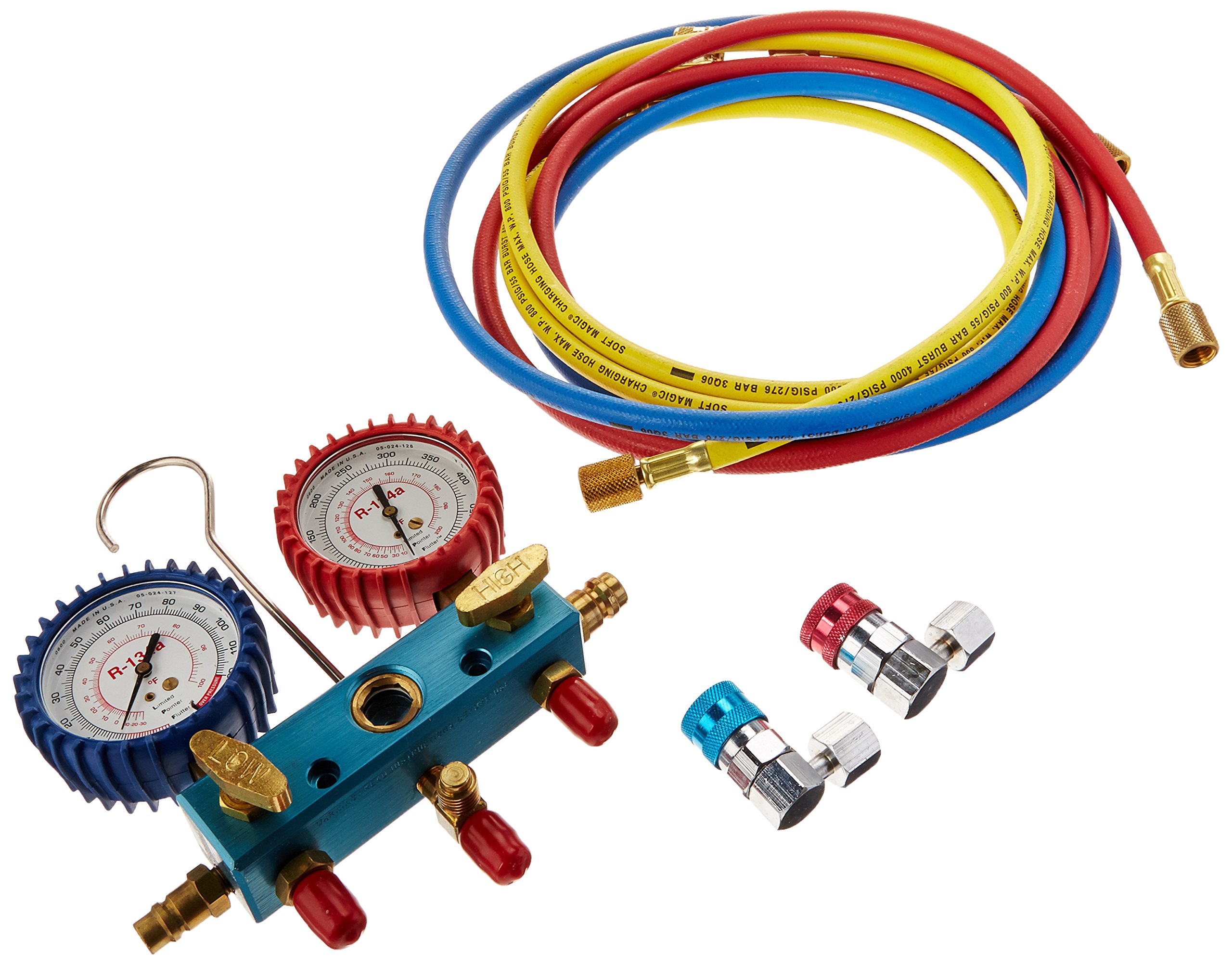Amazon.com: Four Seasons R134a Aluminum Fahrenheit Manifold Gauge