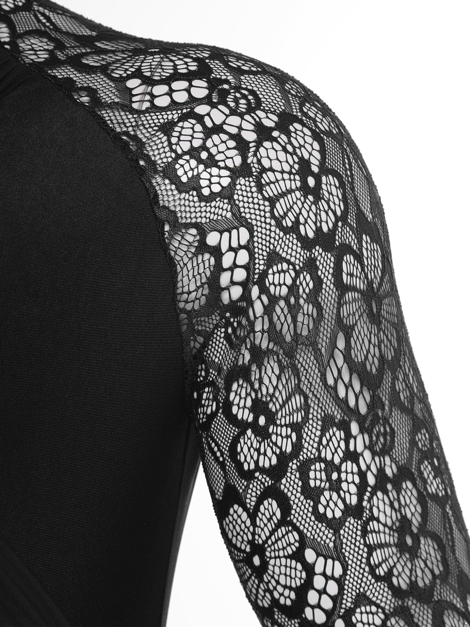Hombres Traje De Baile Para Hombres Latino Camisa De Baile De Salón Latino Maillot Ballet De Competición Y Performance Negro M