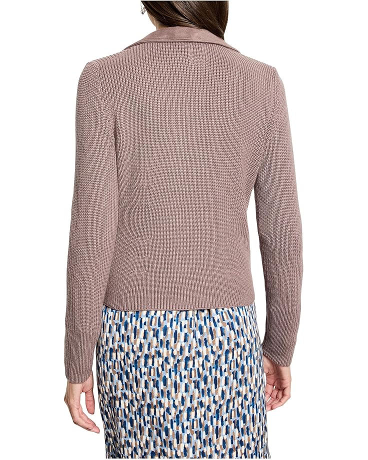 NIC+ZOE Petite Mixed Media Moto Jacket - #3 of 3