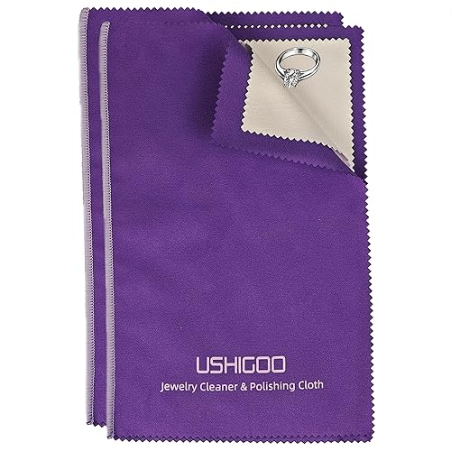 Polishing Cleaning Cloth for Gold, Silver, and Platinum Jewelry, Eco
