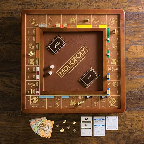 Miniatura 2 de Juego de mesa Monopoly en madera, de Winning Solutions