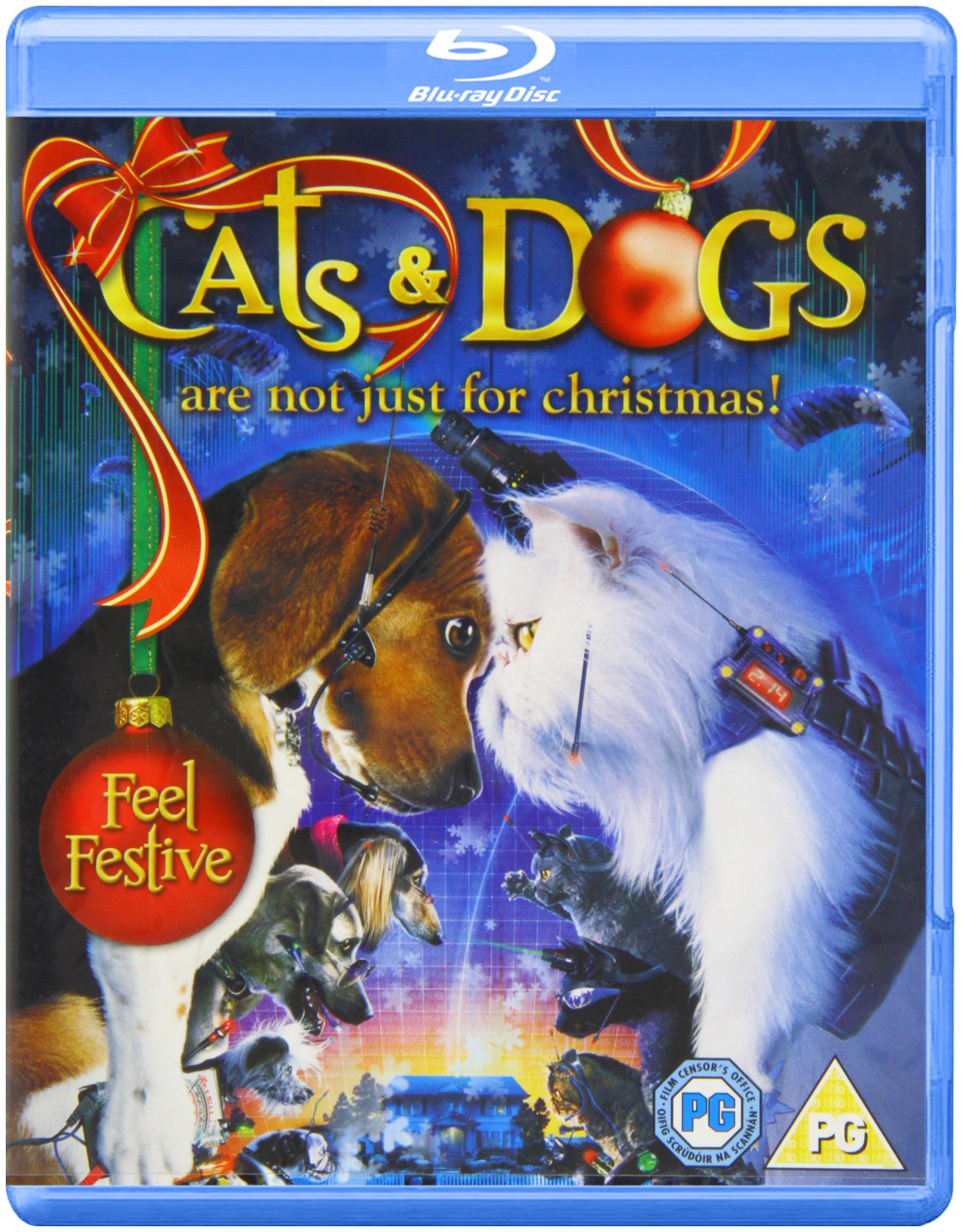 Cats & Dogs Blu-ray con resolución Full HD y sonido envolvente para tu cine en casa