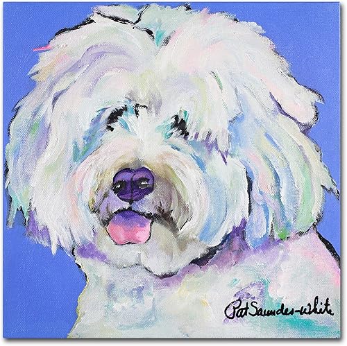 Trademark Fine Art Decoración de pared de campeón por Pat Saunders-White, 14 x 14 pulgadas