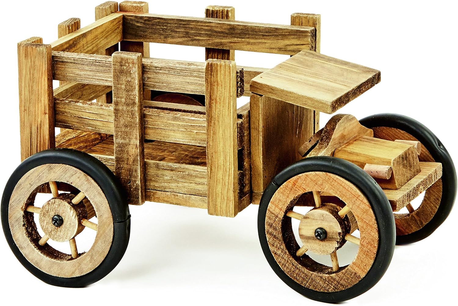 PREMIER WOODEN TRACTOR PLANTER Amazon.co.uk Garden