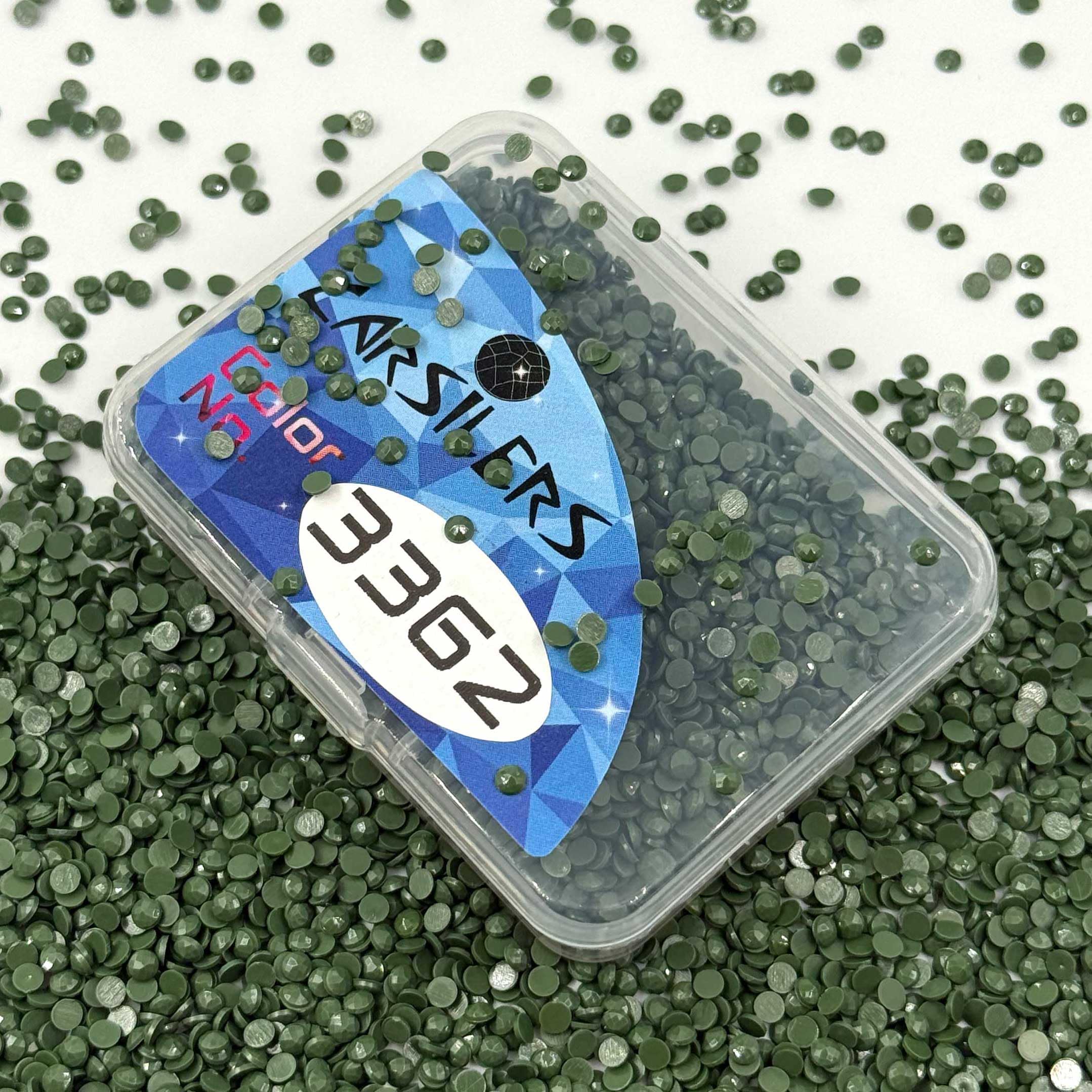 Diamond Painting Beads 3362,Diamonds Painting Accessories Replacement for Missing Drills,Diamond Beads Replacement Drills Gems Stones,Round,About 3500pcs — image 1