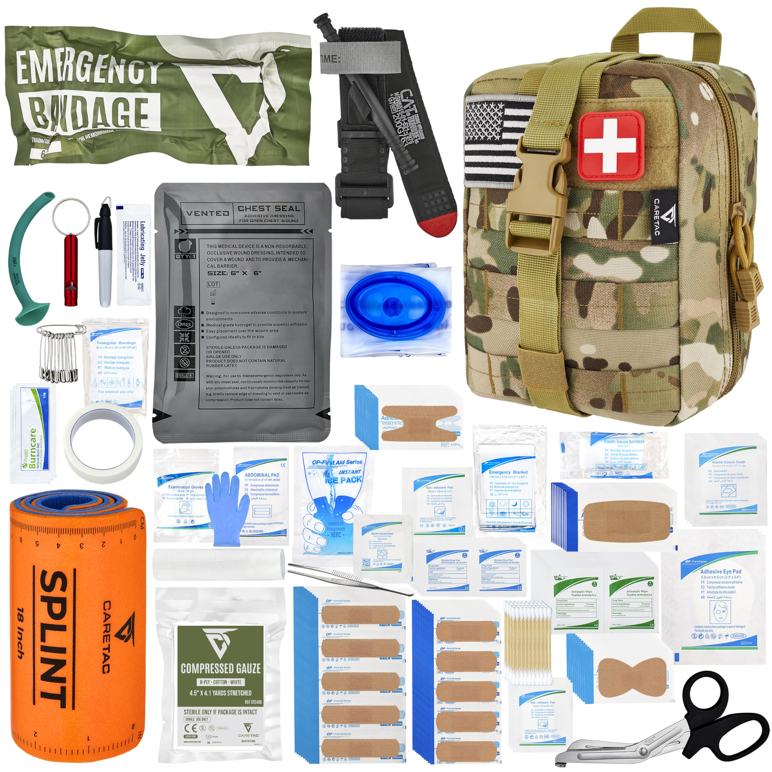 CareTac IFAK Trauma & First Aid Kit