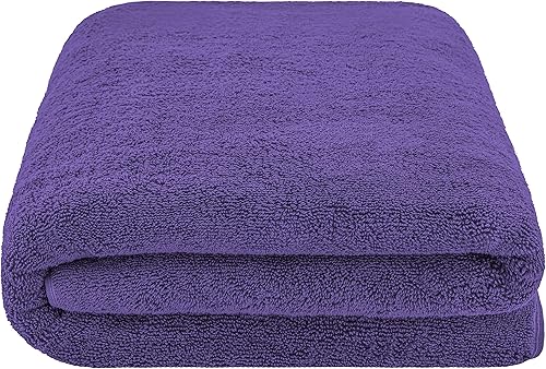 Miniatura 676 de American Soft Linen - Juego de 4 toallas de baño, 100% de algodón turco de 27 x 54 pulgadas, toallas de baño extragrandes, toallas para ducha