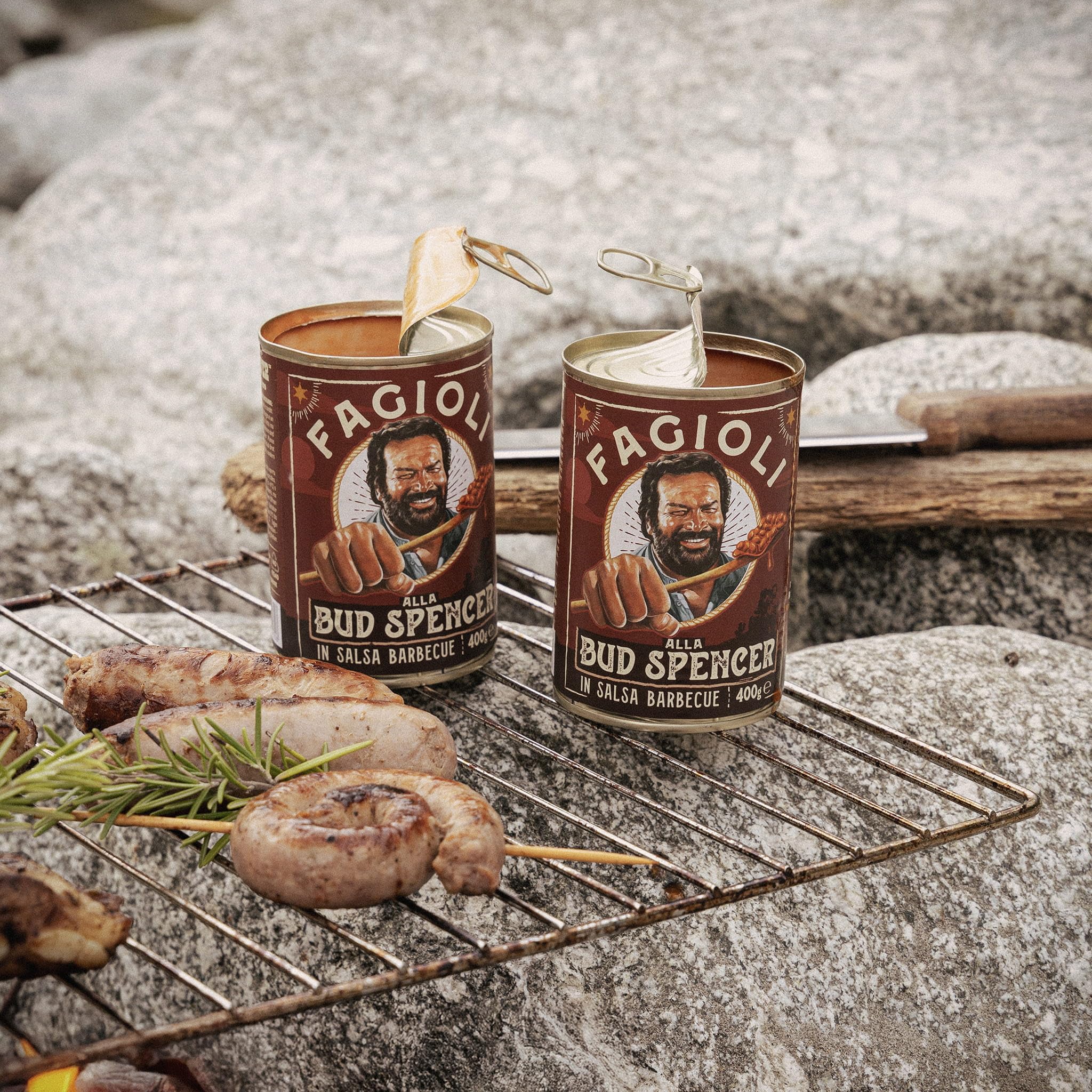 Fagioli alla Bud Spencer – In Salsa Barbecue (Vassoio da 12 Lattine da 400g)