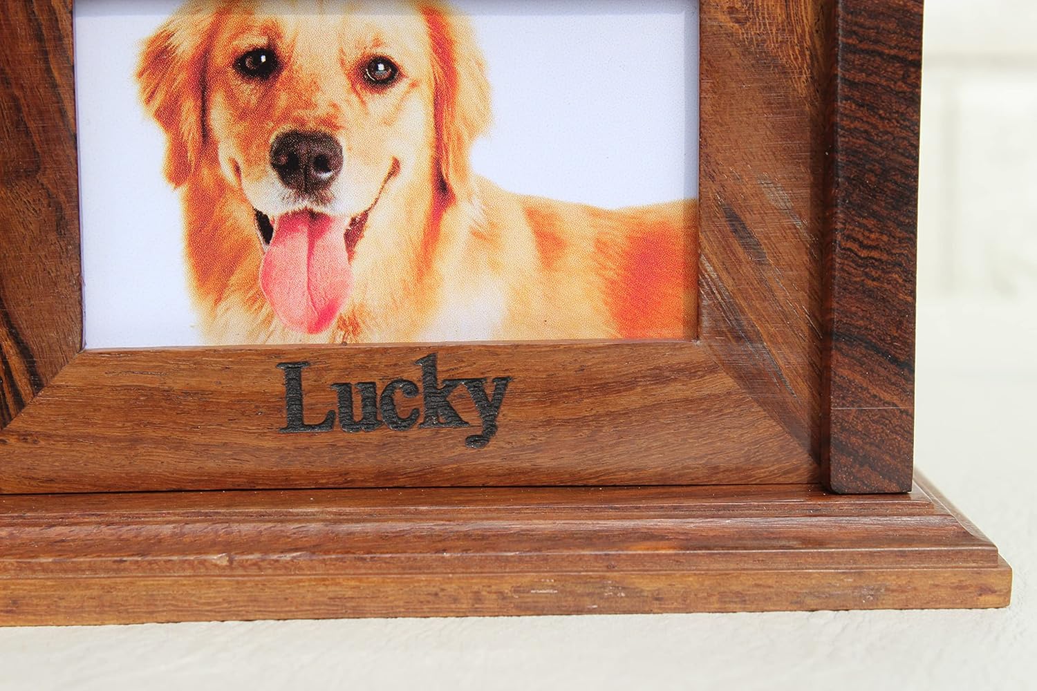 Pet urns for Dogs, Dog urns for Ashes, Wood Pet urn for Cats, Wooden urn for Pet Ashes, Keepsake for Animals, Pet Memorial (Small)