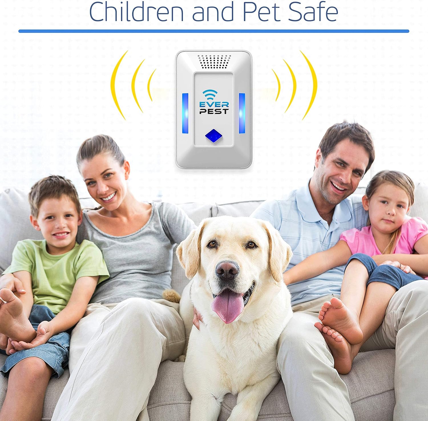 Ultrasonic Pest Repellent - Electronic Insect Control Defender 1 Pack… G