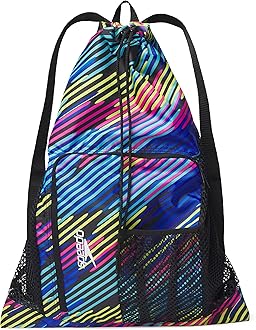 SpeedoUnisex-Adult Drawstring Deluxe Ventilator Mesh Equipment Bag