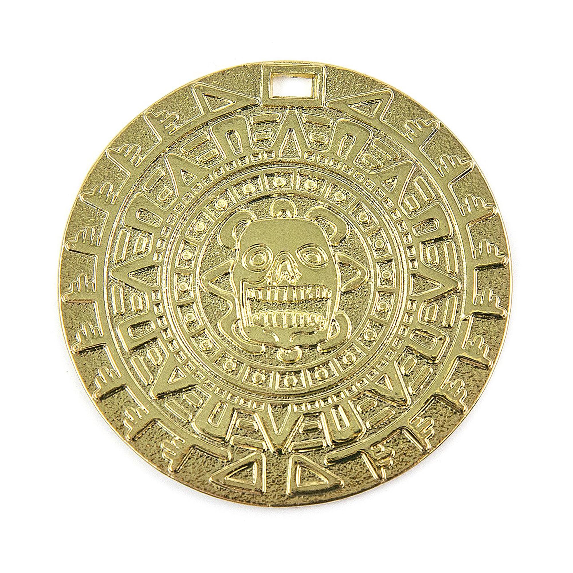 Amazon.com: Polished Gold Metal Replica Ancient Aztec Mayan Inca