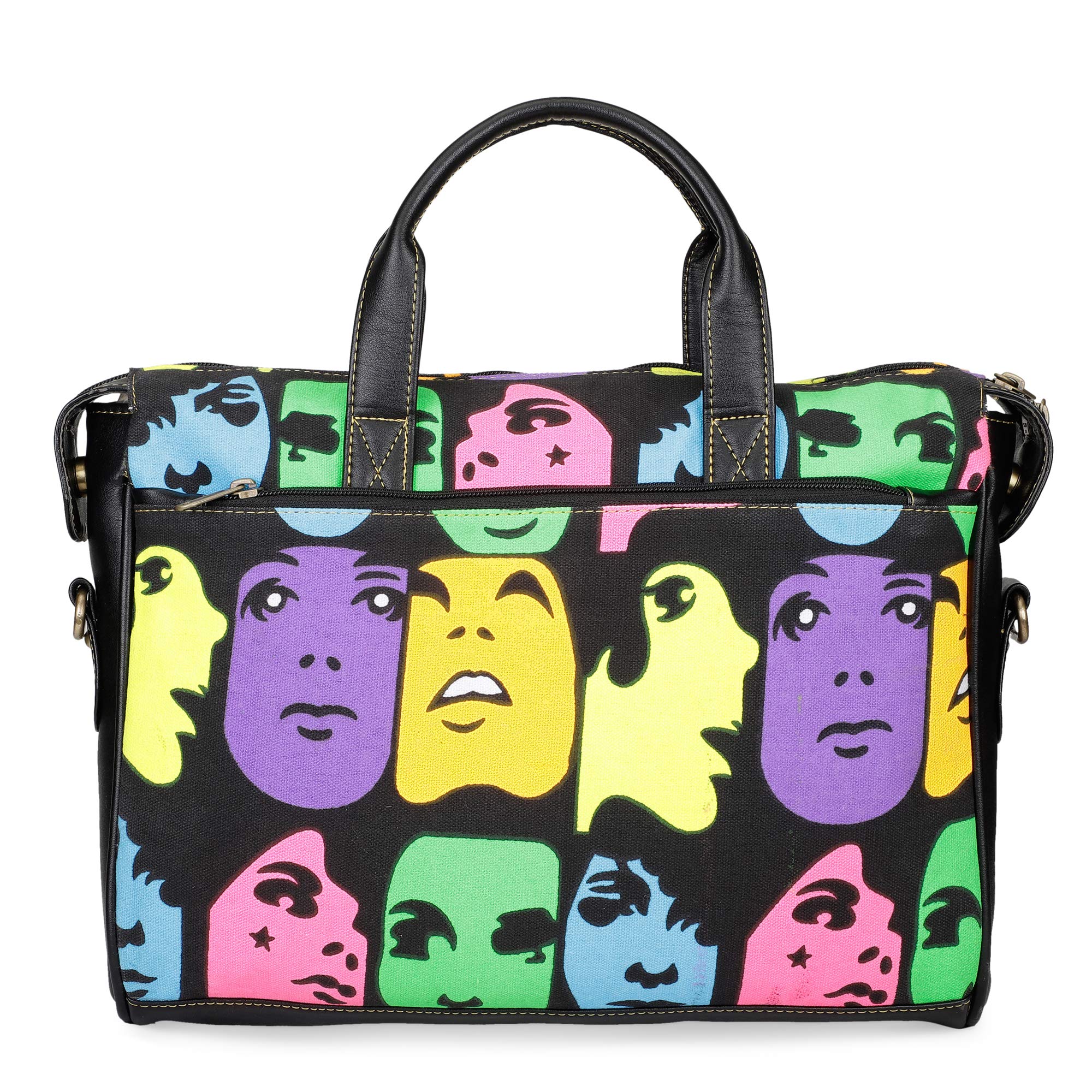 mufubu presents Enigma Laptop Messenger Bag (Gun Metal Grey)