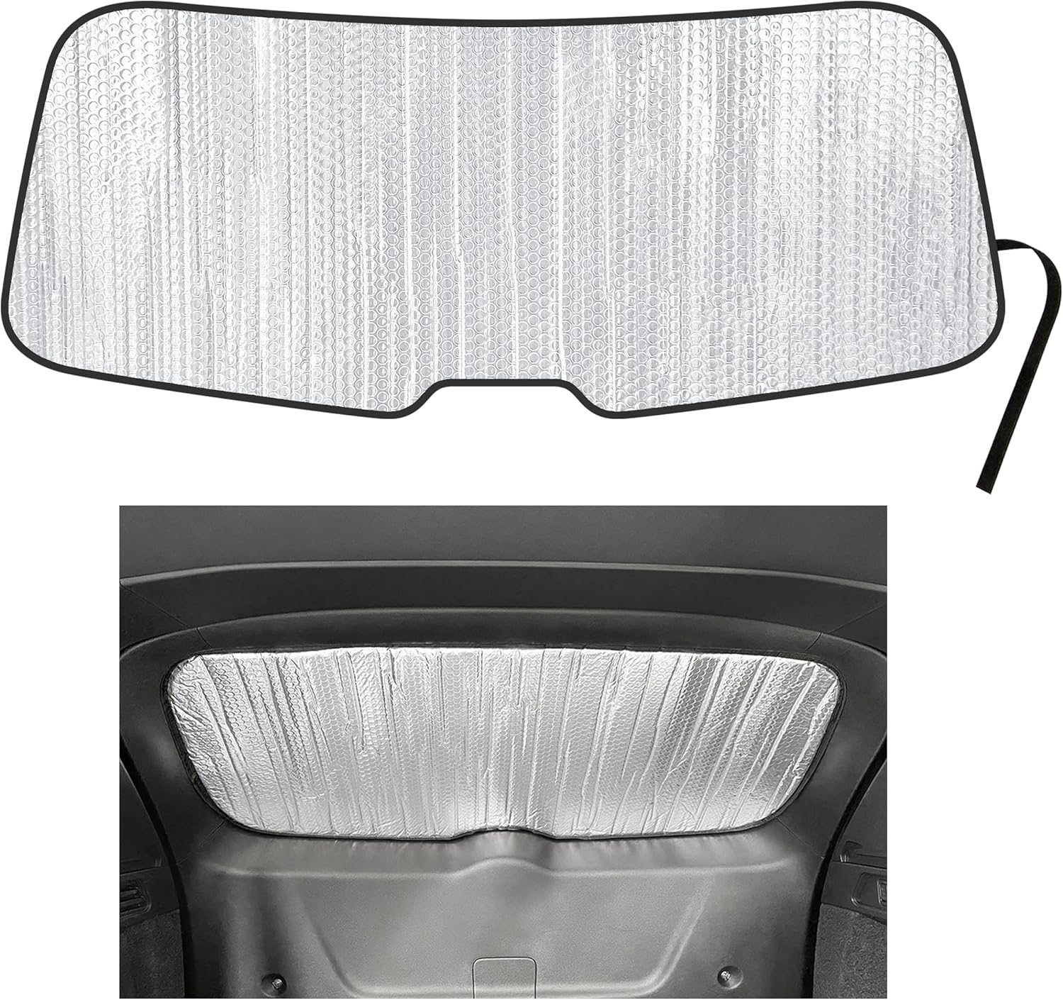 YelloPro Rear Tailgate Window Sunshade Custom Fit for 2022 2023 2024 2025 2026 Acura MDX SUV, UV Reflector Sun Protection Accessories