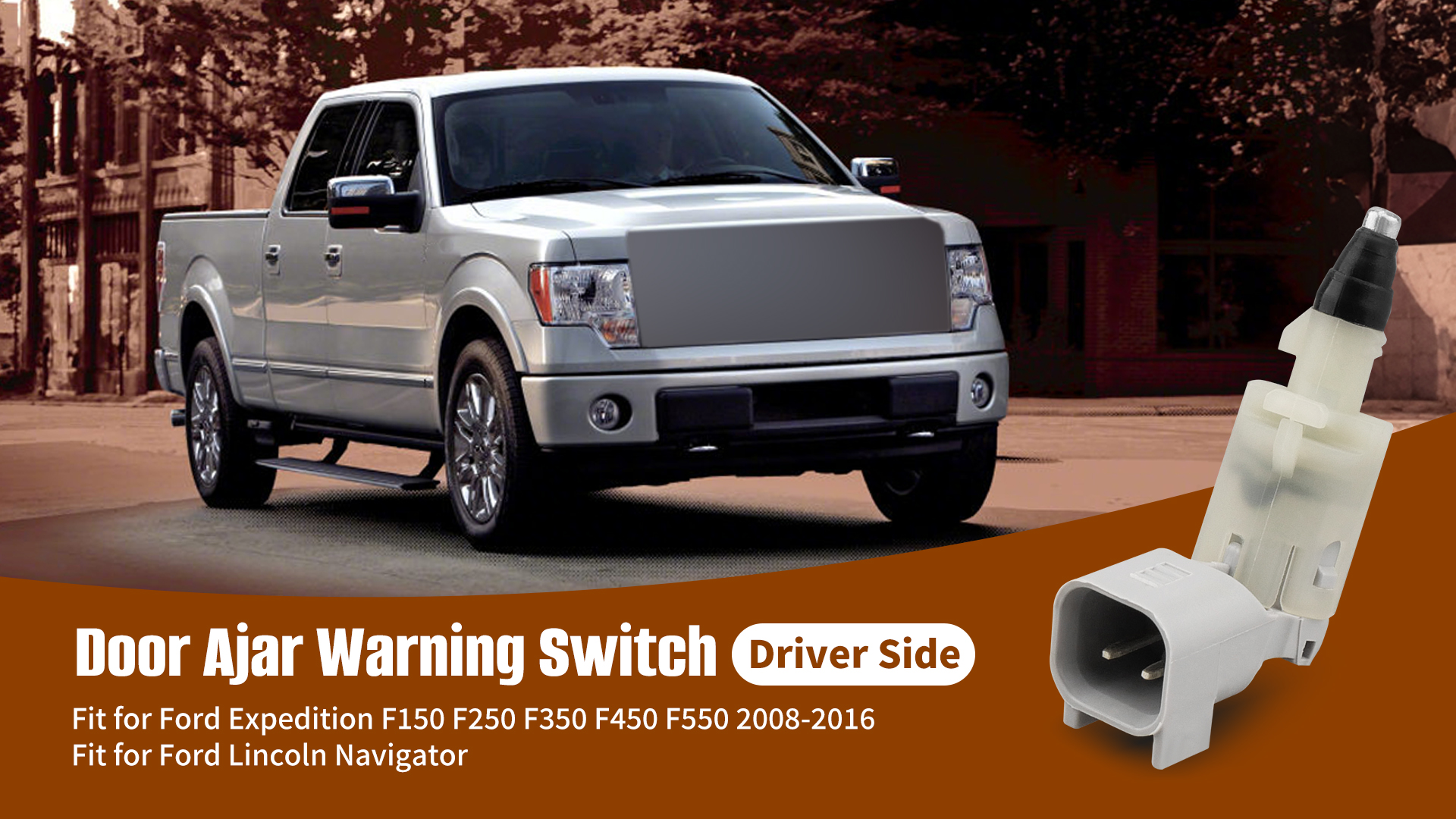 Amazon.com: Door Ajar Warning Switch 3F2Z13713AA | Fit for Ford