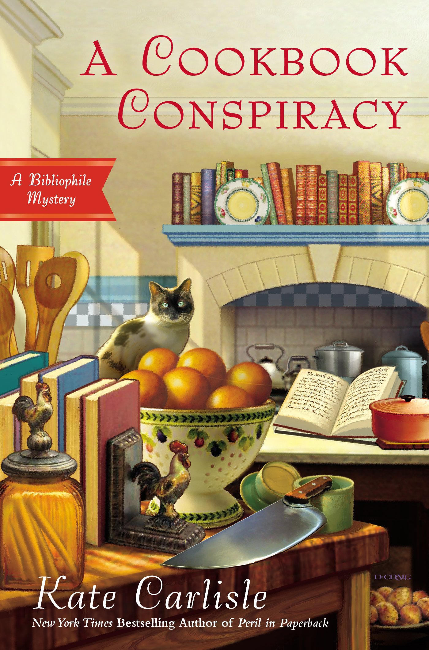 Buy A Cookbook Conspiracy: A Bibliophile Mystery — BookShops.in