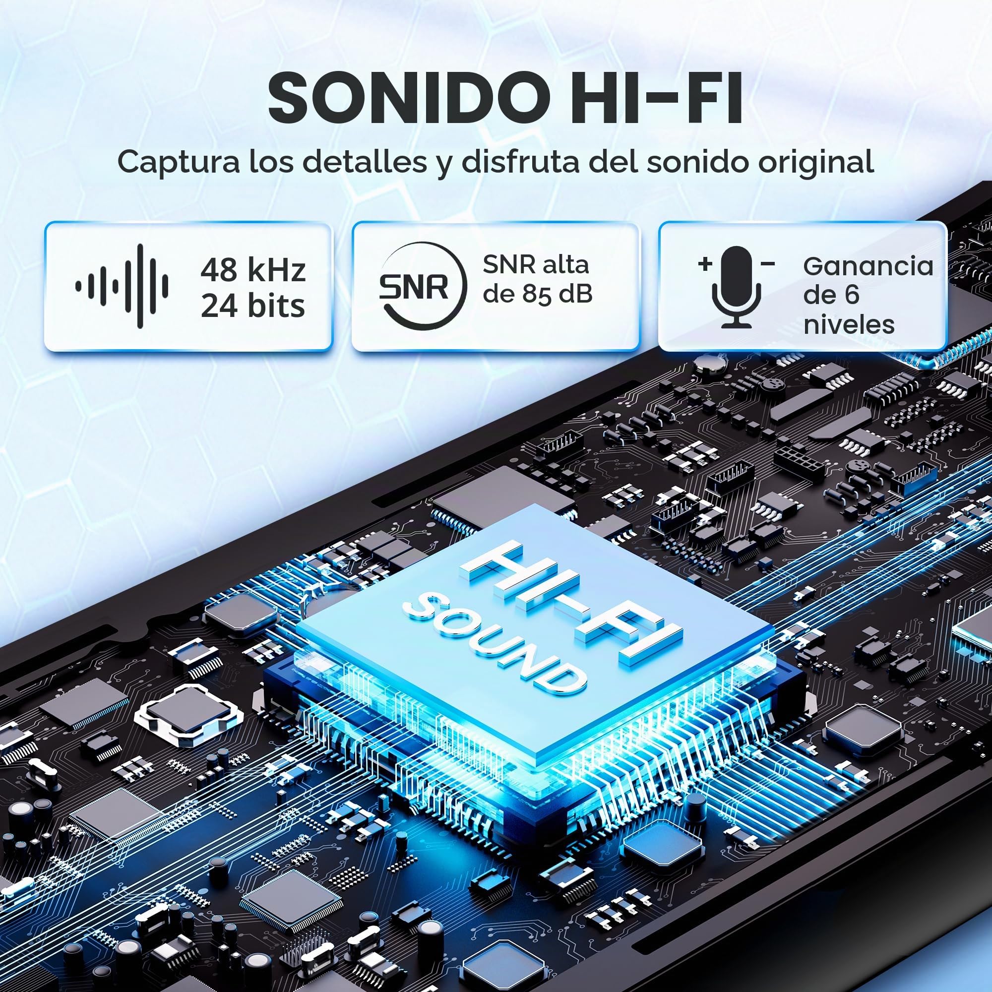 BOYA micrófono inalámbrico de Solapa, BOYALINK 2,4 GHz micrófono de Solapa para iPhone Android Smartphone DSLR Cámara Videocámara Tablet, Youtube Vlog Podcast Facebook Live Stream Tiktok