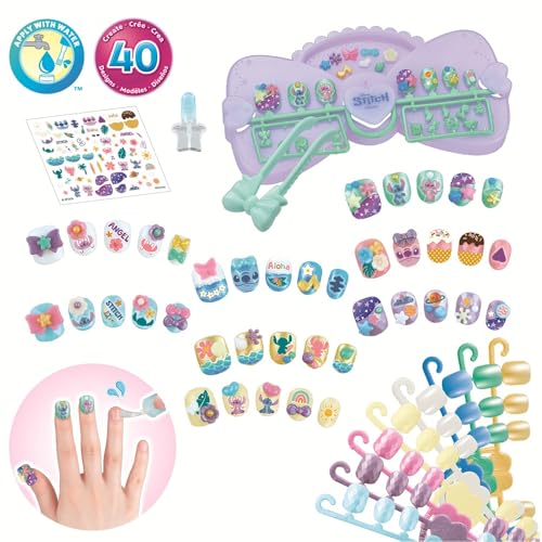 Kit de Manucure AQUABEADS 35121 – Stitch 40 Ongles et Stickers - vue 3
