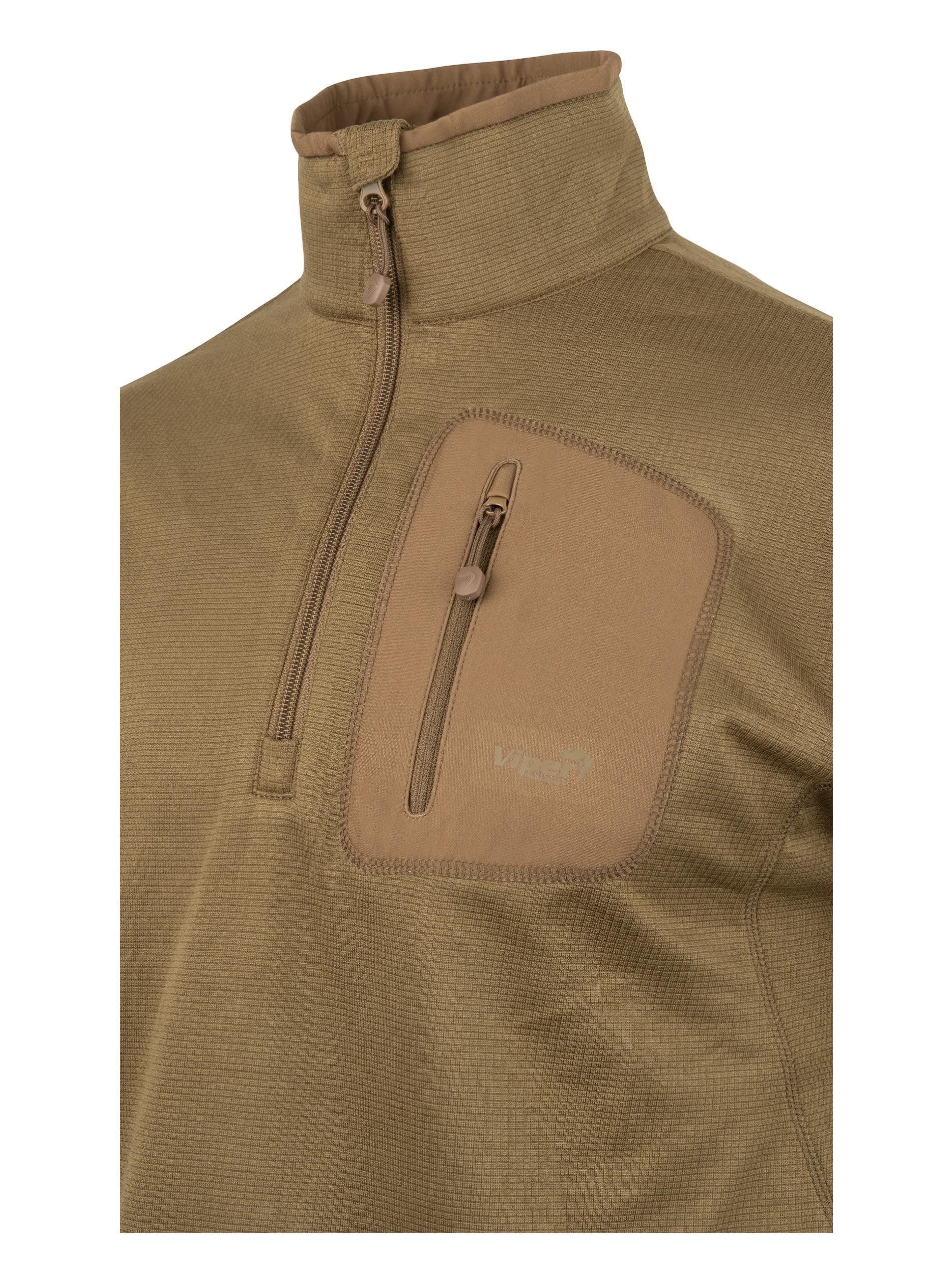 Viper TACTICAL Haut technique en polaire à couche intermédiaire