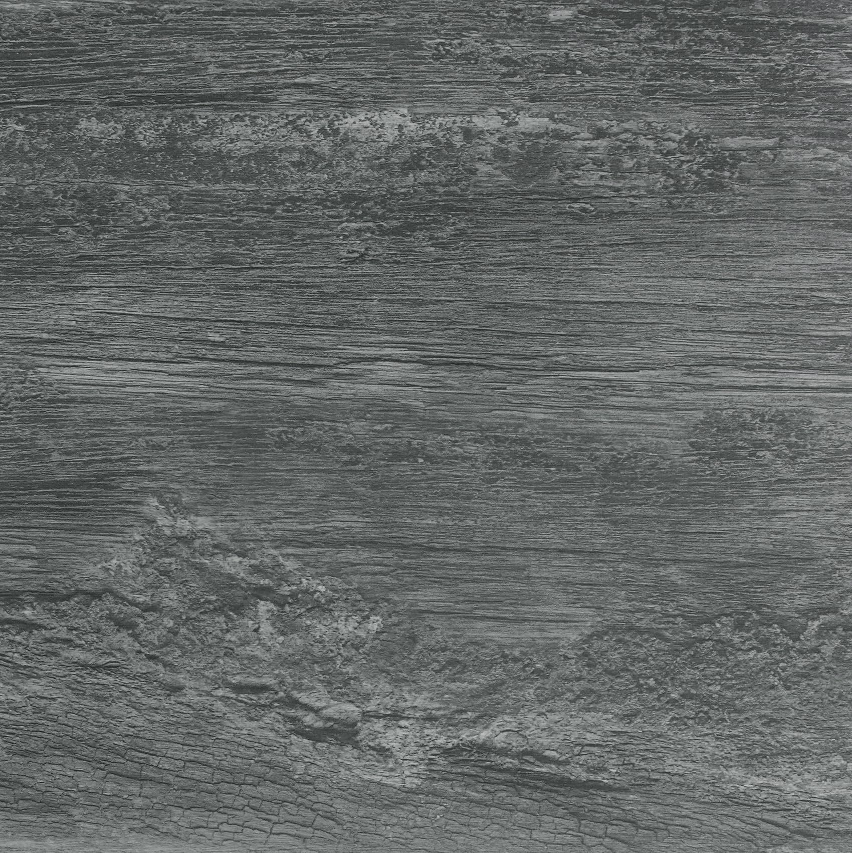 Livelynine - Azulejos de pegar y quitar de aspecto de madera gris oscuro, vinilo impermeable, azulejos de suelo laminado de madera adhesivo, azulejos de adhesivo para pegar en el suelo de la cocina