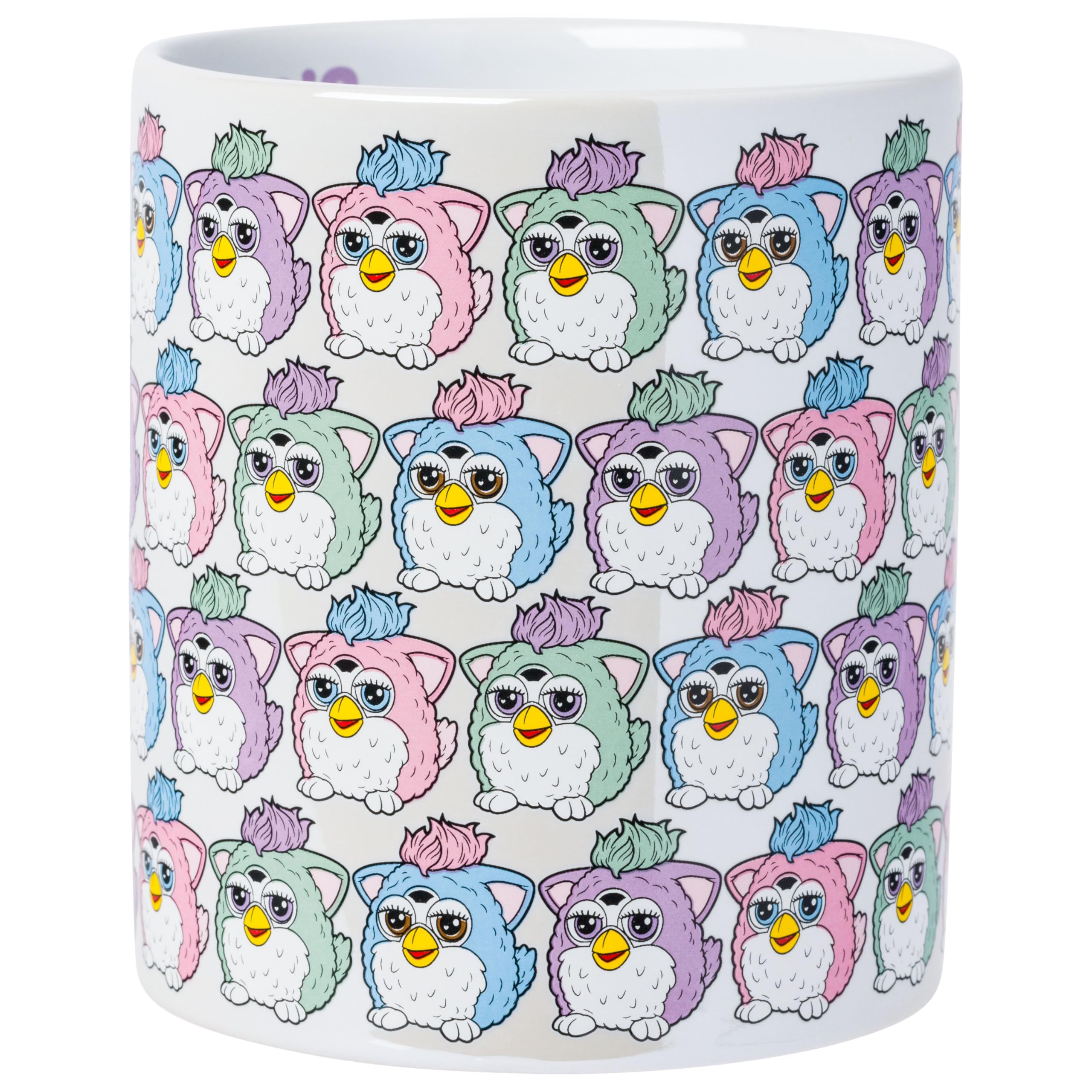 Amazon.com | Silver Buffalo Furby Pearlescent, Ceramic Mug, 20oz