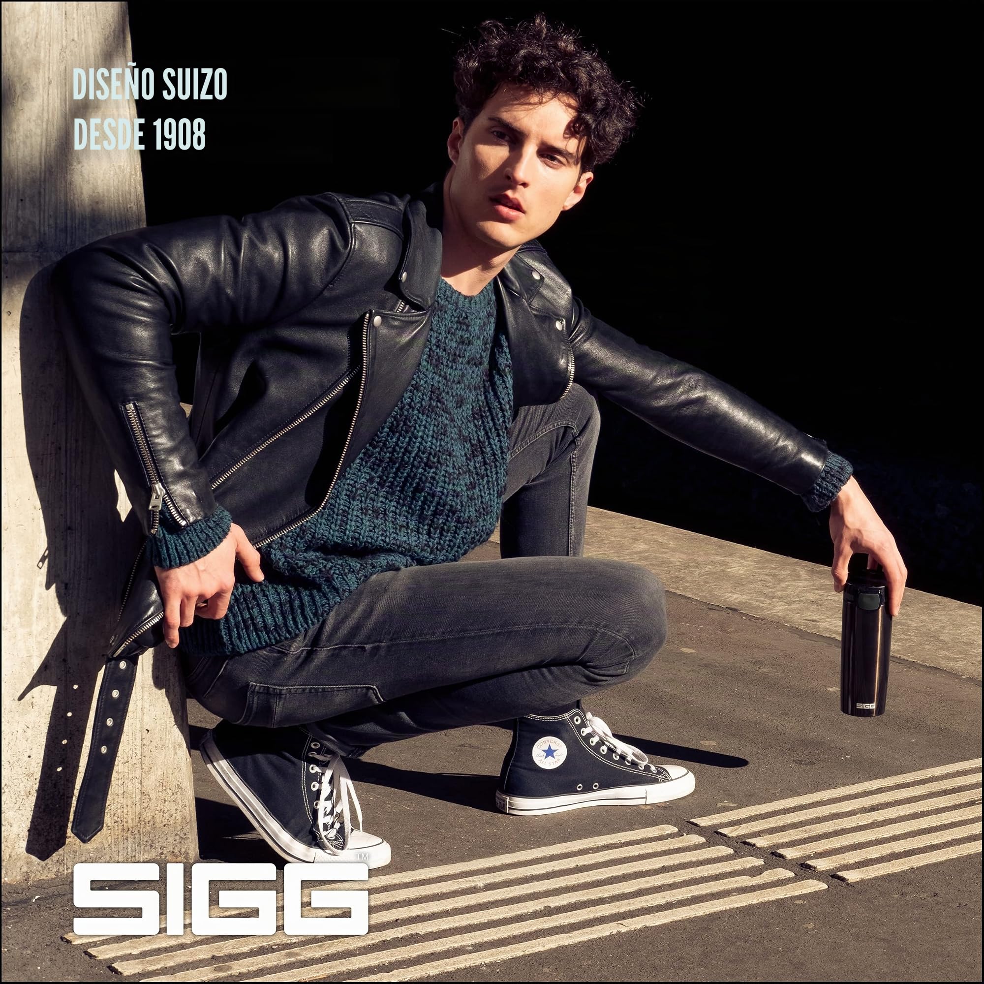 Sigg Taza térmica Miracle (0,27 l/0,47 L), sin sustancias nocivas y aislada, taza de café para llevar de acero inoxidable
