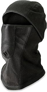Pyramex Balaclava Face Mask with Mesh Breathing Panels, Black