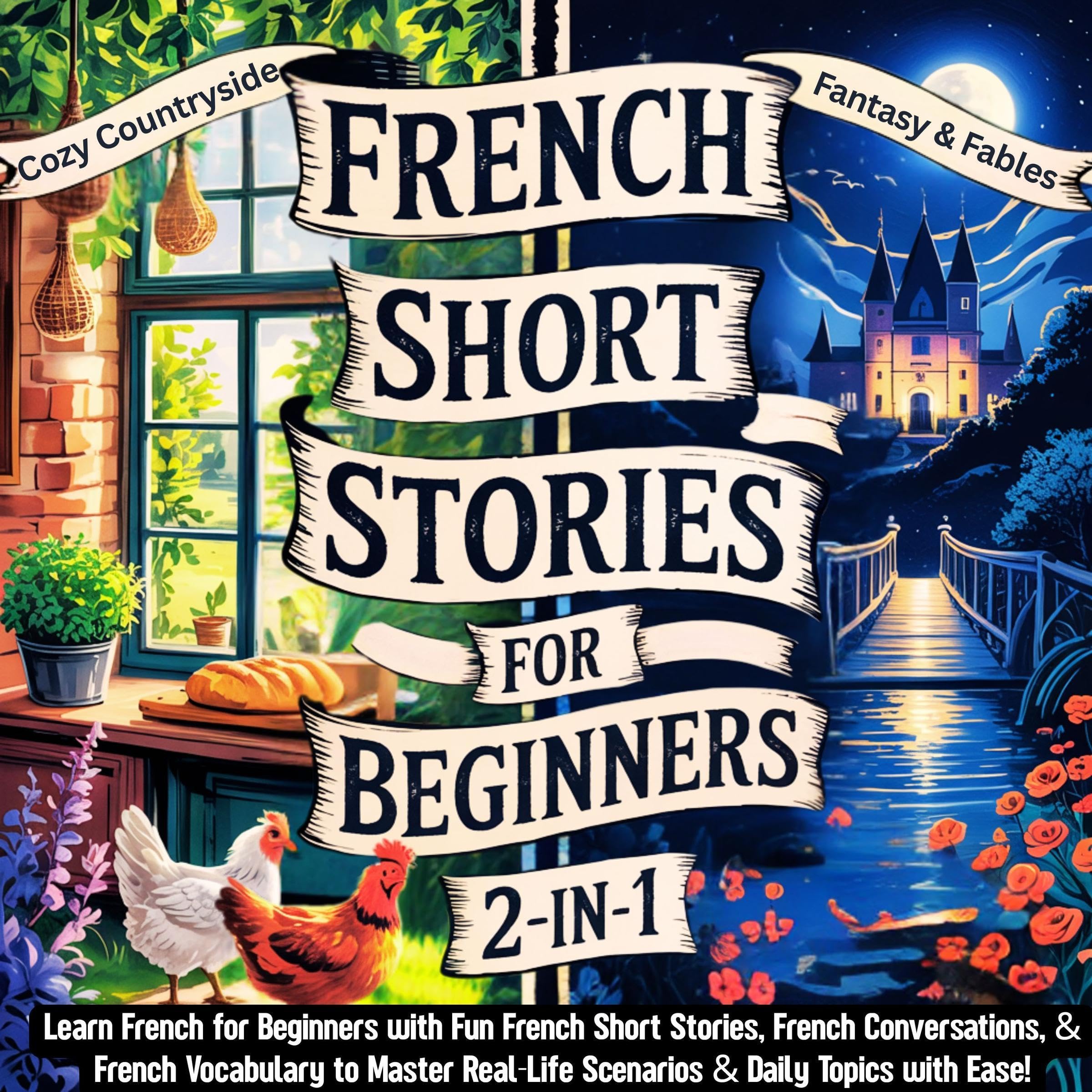 French Short Stories for Beginners 2-in-1