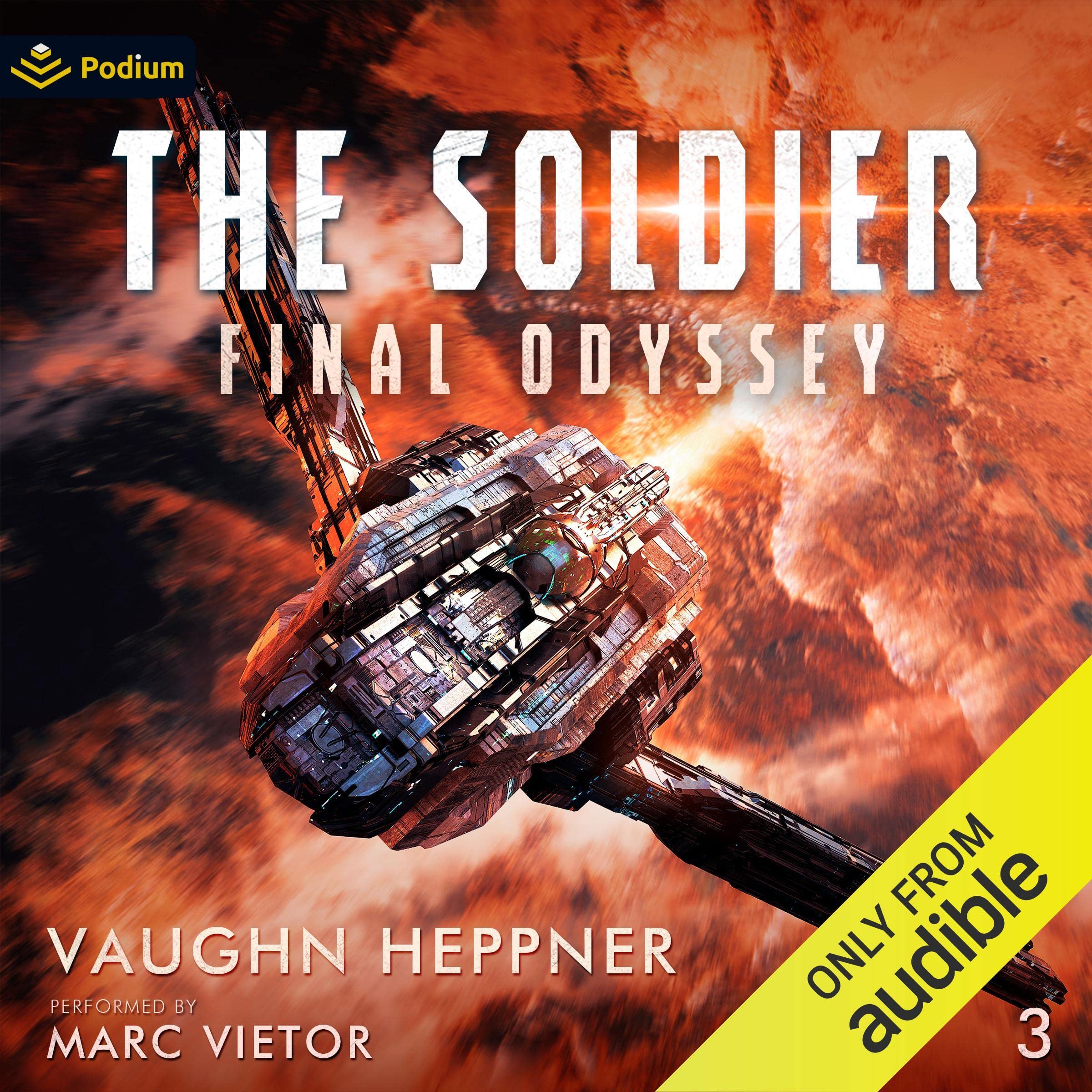 Cover art for Final Odyssey: The Soldier, Book 3
