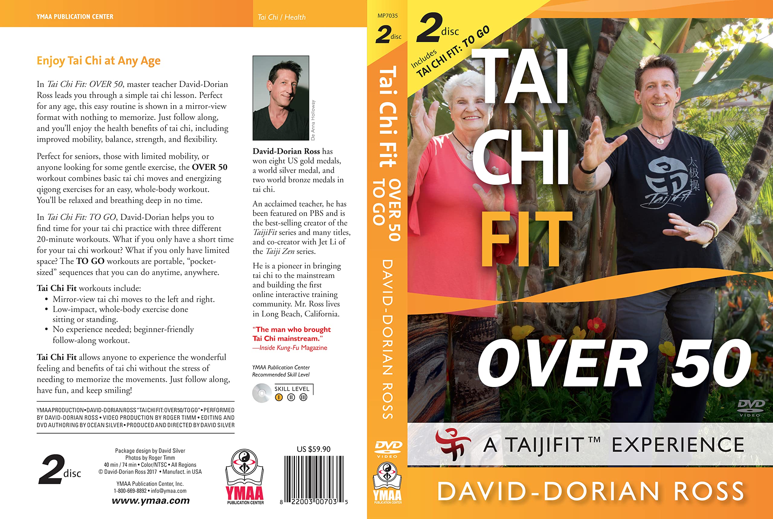 Bundle: Tai Chi Fit OVER 50 and TO GO 2-disc multipack