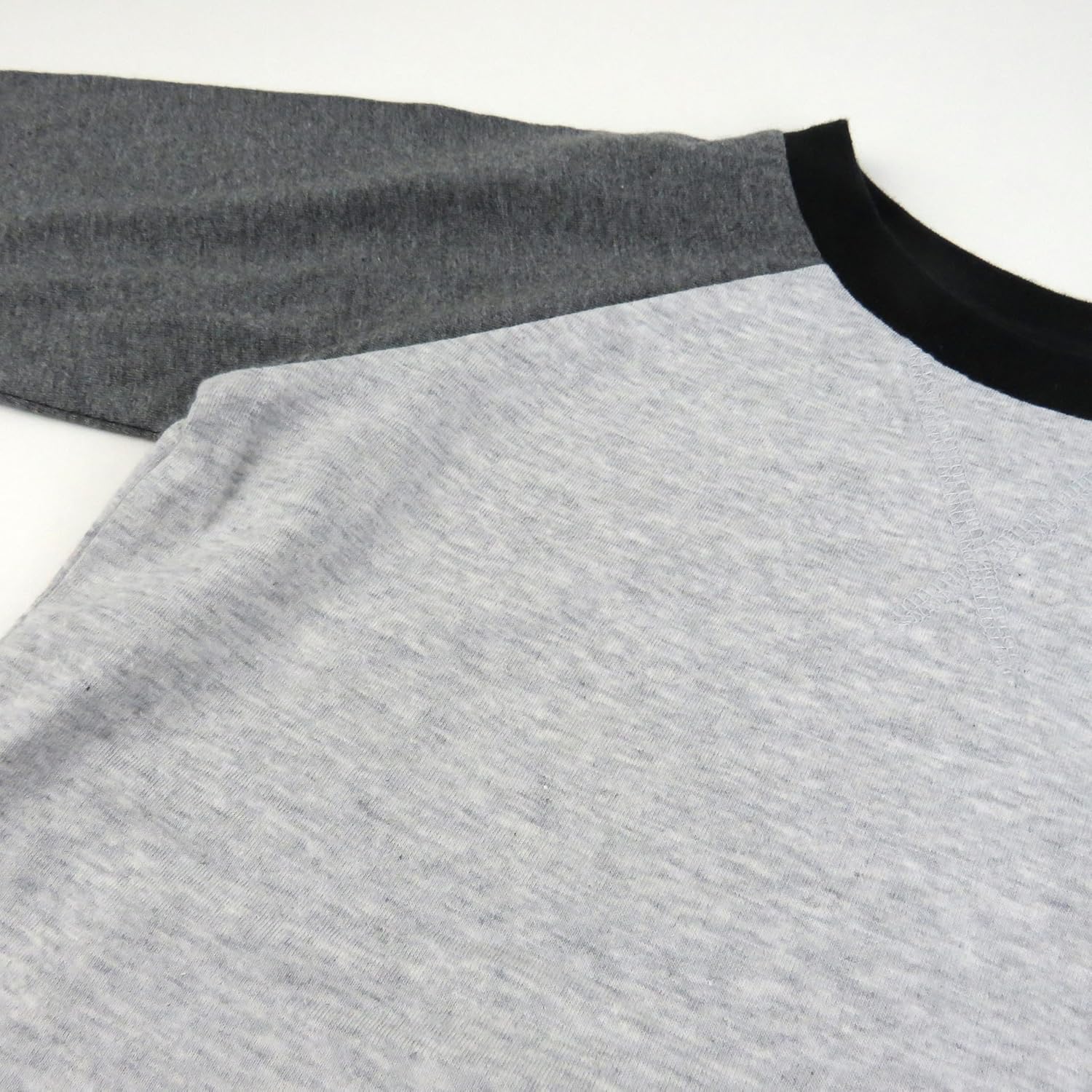 HonestBaby 3-Pack Long Sleeve Baseball Raglan T-Shirt 100% Organic Cotton Infant Baby, Toddler, Little Kids, Boys, Girls, Prep Academy, 6-9 Months - Image 3