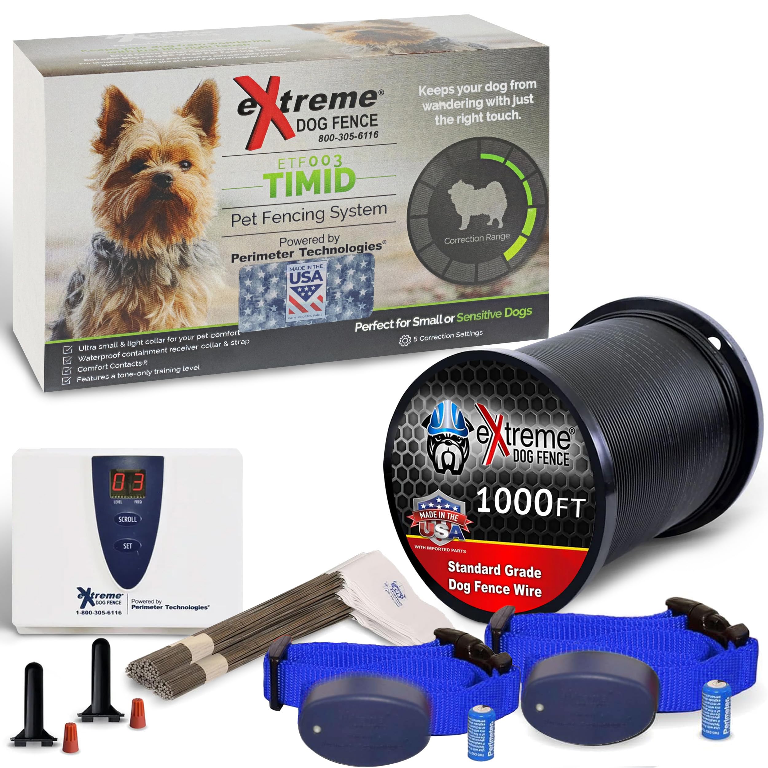 Extreme Timid Dog Fence