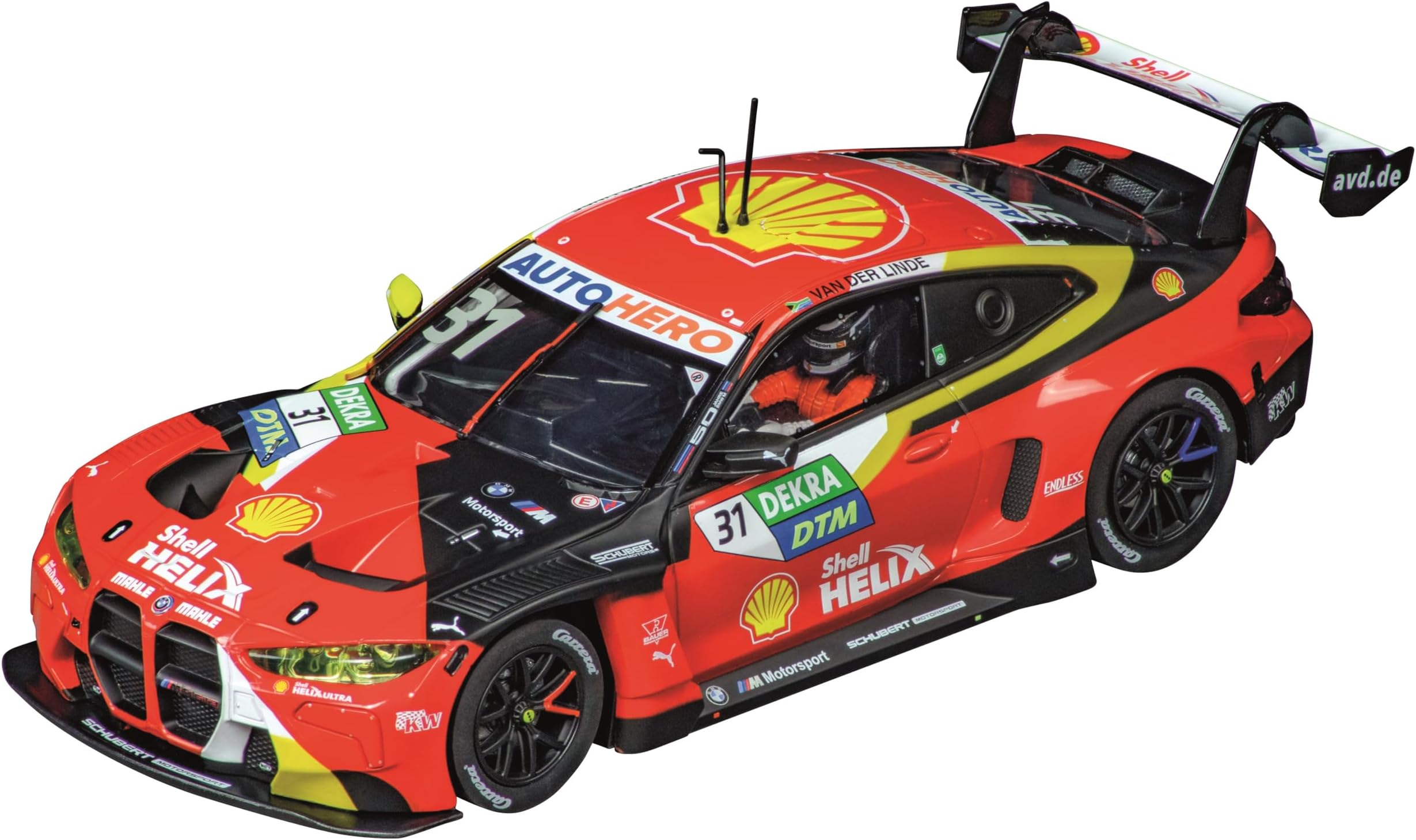 Carrera 31077 BMW M4 GT3 Schubert Motorsport No.31 DTM 2022 1:32 Scale Digital Slot Car Racing Vehicle Digital Slot Car Race Tracks