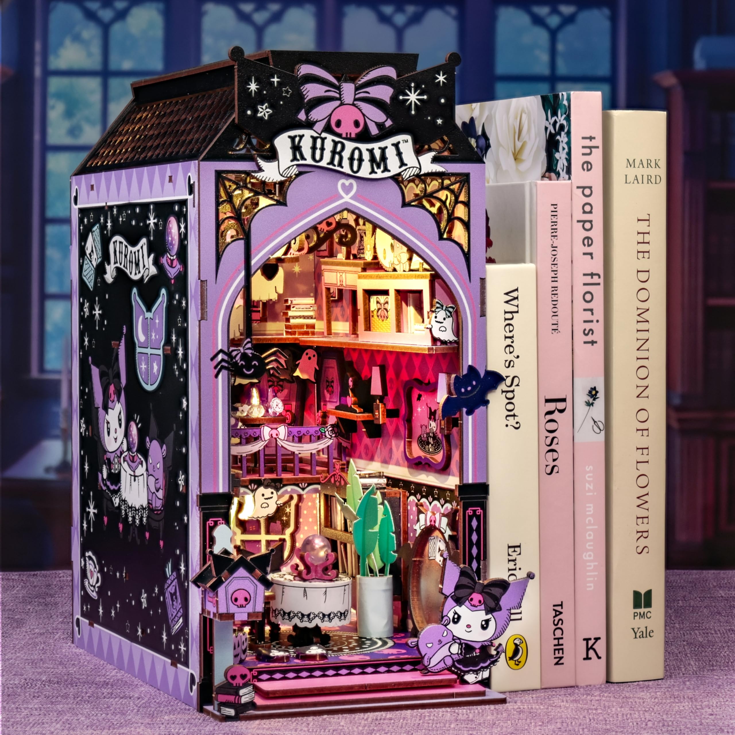 Amazon.co.jp: Hands Craft Kuromi Spooky House DIY ブックヌーク