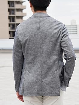 Amazon | [シップス] ジャケット 手洗い可能 ラミー ジャージー