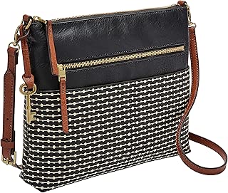 Fossil Women's Fiona Leather Crossbody Handbag Purse - coolthings.us