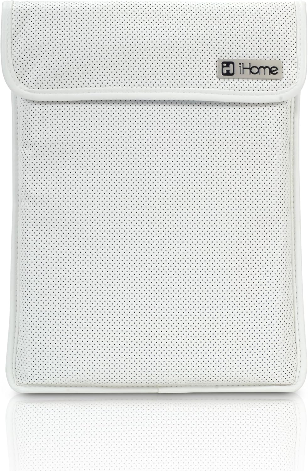 iHome Perforated Sleeve: 13 inch Laptop Sleeve for Mac - White/Blue ( IH-C2040W)