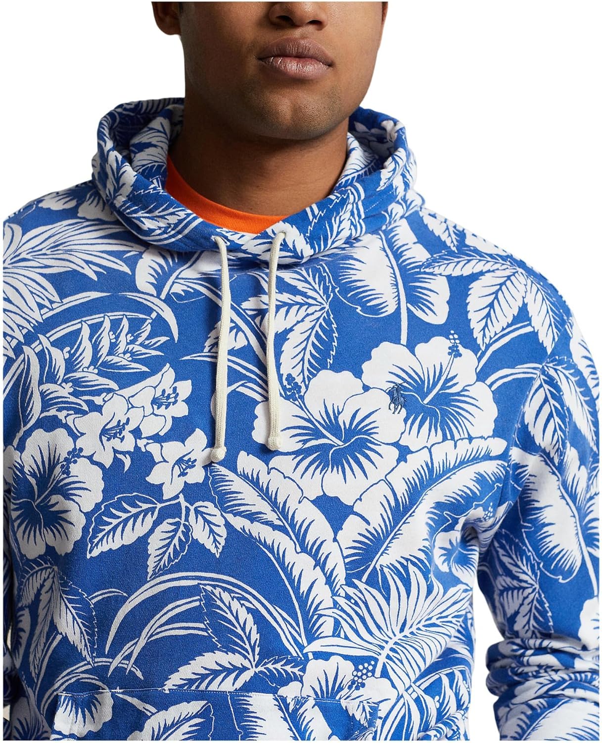 POLO RALPH LAUREN mens Tropical Floral Spa Terry Hoodie - Image 3