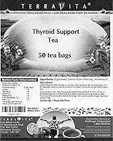 Vista 2 de Té de apoyo para la tiroides - Bugleweed, Motherwort y bálsamo de limón (50 bolsitas de té, ZIN: 511184)
