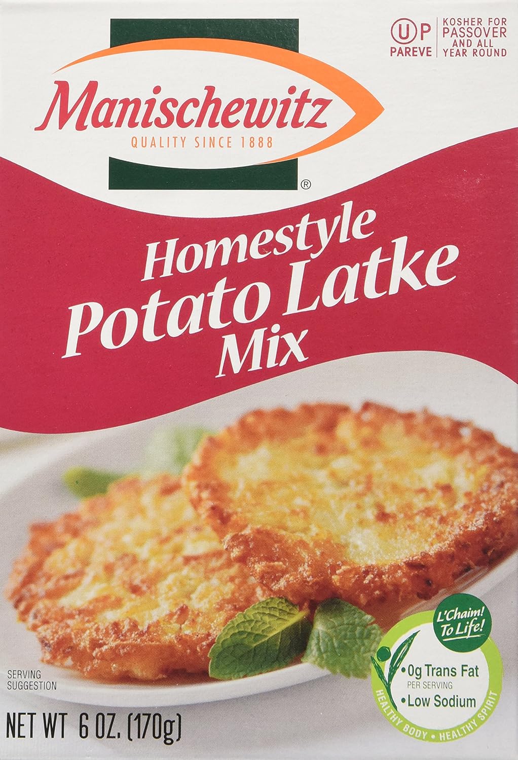 Amazon Com Manischewitz Homestyle Potato Latke Mix 6 Ounce Boxes Pack Of 6 Prepared Potato Dishes Grocery Gourmet Food Amazon Com Manischewitz Homestyle Potato Latke Mix 6 Ounce Boxes Pack Of 6 Prepared Potato Dishes Grocery Gourmet Food