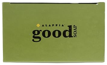 Alaffia, Good Soap Peppermint Value Pack 4 Count, 5 Ounce